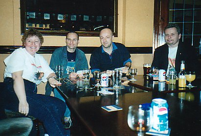 l-r: Janet Iles, Stu Berry, Pete Noons, Lyell Loyd